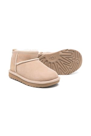 beige leather boots UGG KIDS | 1130750TSAN